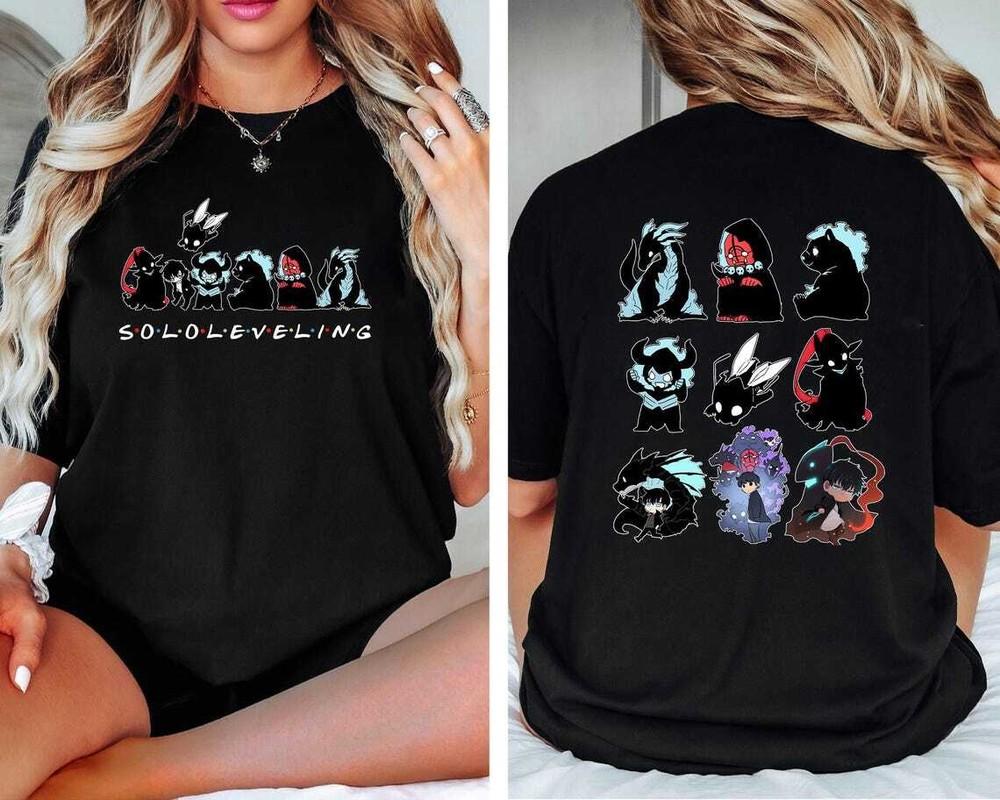 Sung Jin Woo Solo Leveling Shirt – The Iconic Solo Leveling Hero Unisex T-Shirt XL