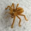 Adorno de Araña Hecho a Mano Alambre de Aluminio Trenzado Arte Escultura de Araña Modelo de Araña Ligero Decoración para el Hogar