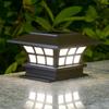 1Pc Solar Coffee Stigma Lamp Wall Lamp Garden Wall Lamp Waterproof Lamp Induction Led Lamp Outdoor