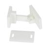 Door Stoppers Catches Limiter Nylon Suitable For Caravans Easy Installation Enhanced Improved Safety Door Retainer White