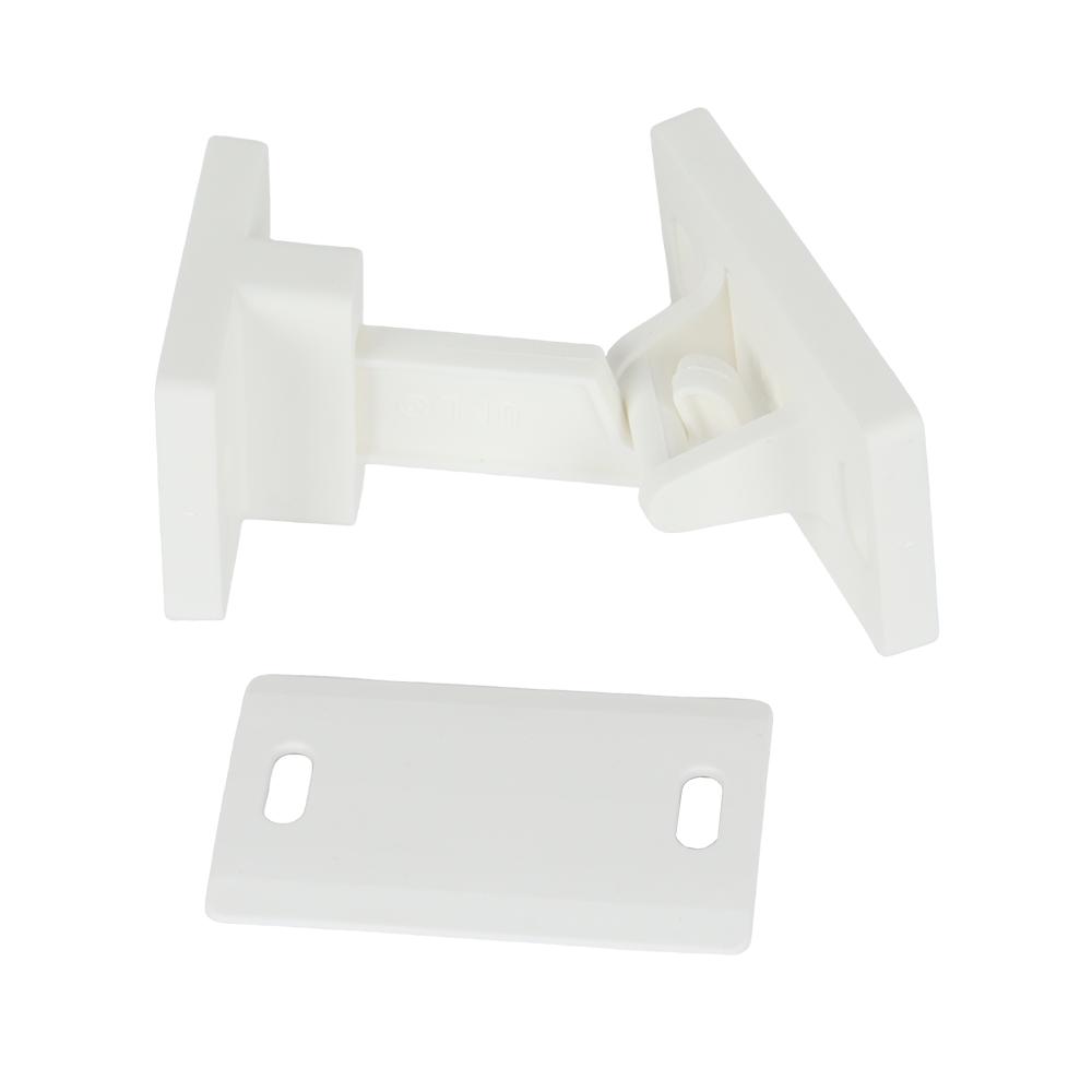 Door Stoppers Catches Limiter Nylon Suitable For Caravans Easy Installation Enhanced Improved Safety Door Retainer White