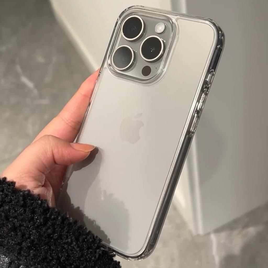 Luxury Shockproof Phone Case For iPhone 11 12 13 14 15 16 17 Pro Max X Xs XR Max 7 8 Plus SE Clear Bumper Transparent Cover