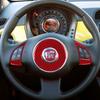 Suitable for 12-15 Fiat 500 car interior modified carbon fiber steering wheel set decoration stickers