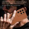 Carbon Fiber Pattern Leather Case for Samsung Galaxy S26 S25 Edge S24 Ultra S23 S21 FE S22 Plus A17 A37 A57 A56 A36 Phone Cover