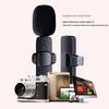Wireless Lapel Microphone K9: Dual-Channel Noise Reduction for Live Streaming and Video Recording