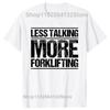 Forklift Operator Driver Truck Graphic T-shirts WoFashion Casual Tshirt 100% Cotton Loose Oversized T Shirt