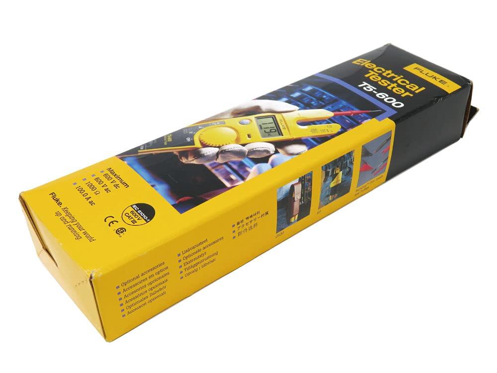 Fluke 600V Voltage Continuity and Current Tester [Product] T5-600