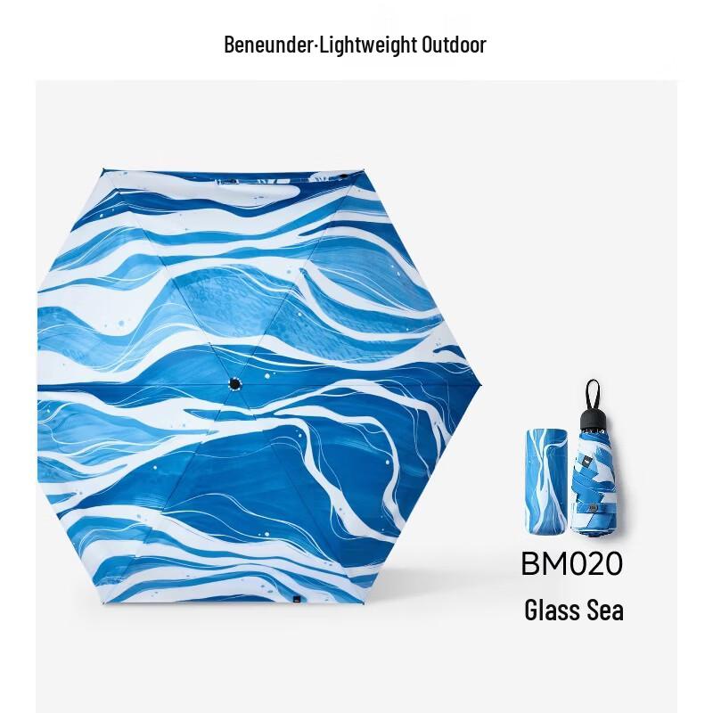 Beneunder 5-Fold Electric UV Protection Sun Umbrella