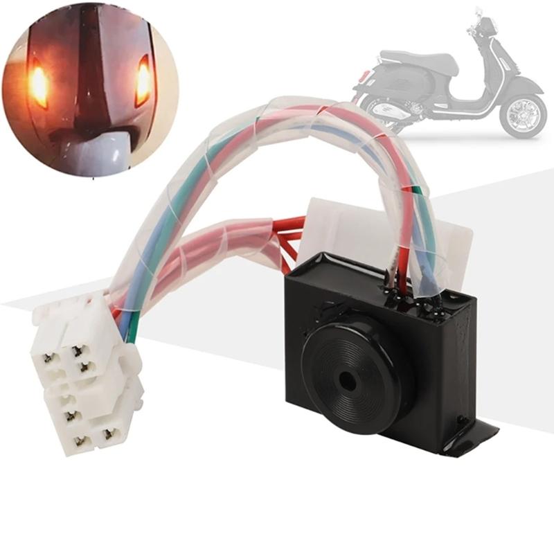 Turn Signal Flasher Light Switches Relays Double Flash Warning Function Controller For GTS300, GTS125 2023-2024, GTV300