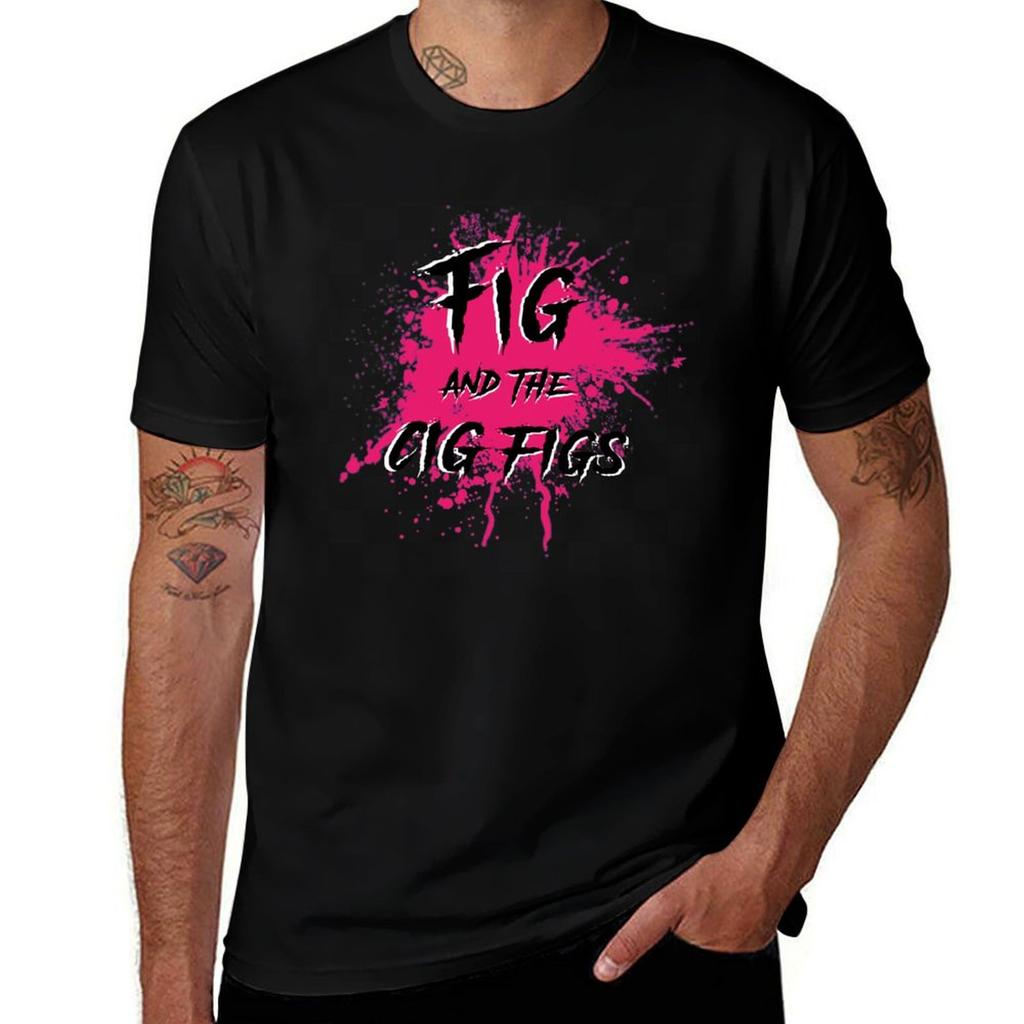 Fig and the Cig Figs T-Shirt man t shirt summer man t shirts graphic t shirt man cotton T-Shirt