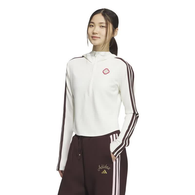 Adidas Women s Half-Zip Hooded Pullover KH2714 A/L