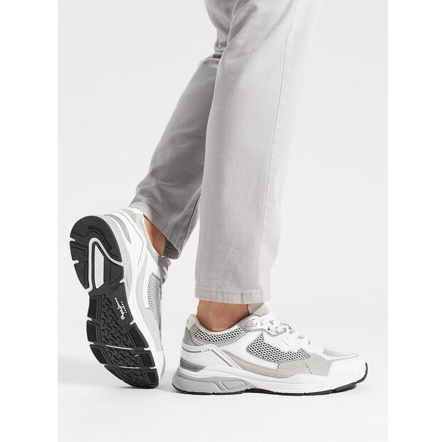 Мужские кроссовки Pepe Jeans Кеды dave evolution m pms60002 белые