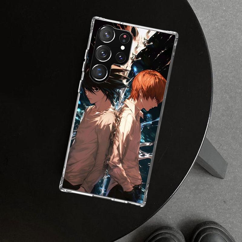 N-Note D-Death Anime Ryuk Phone Case Cover for Samsung Galaxy S26 S25 Edge S24 S23 Ultra S22 Plus S21 FE S20 + Art Customized Fu
