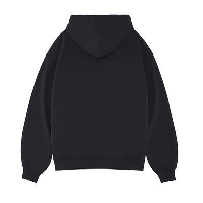 Frühlings- und Herbst-Guochao Lockerer Retro Amerikanischer Casual Fleece-Kapuzenpullover