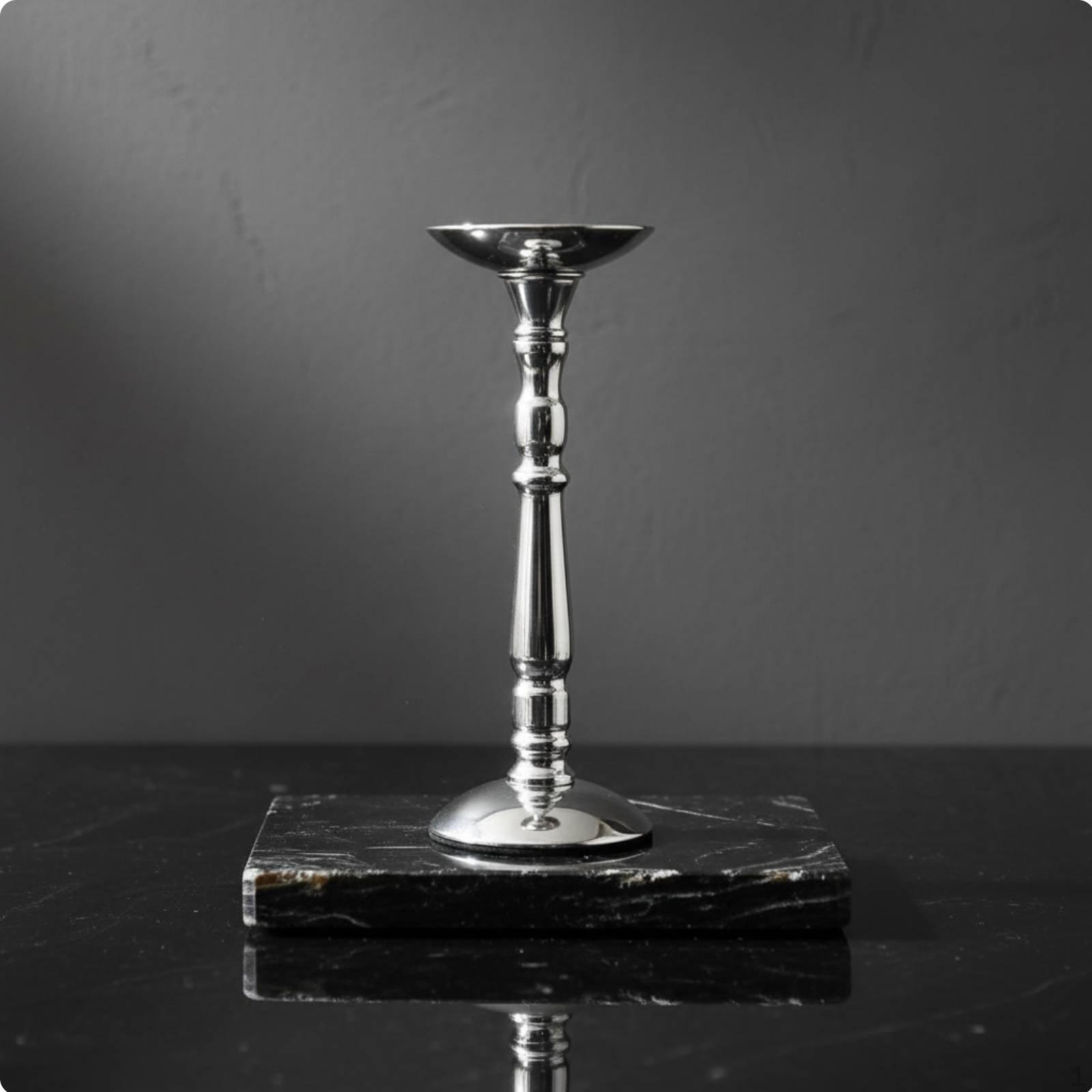 Roman Column Candle Stand Decorative Centerpiece Holder Iron Candlestick