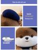 Beaver Plush Scarf Toy & Pillow - Cute Birthday Gift for Girls