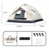 Outdoor Automatic Quick-opening Tent Automatic Rainproof Sunshine-proof Tent Fishing Beach Sunshine Shelter 4 Person Tents