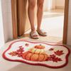 Portable Special-shaped Carpet Soft Non-slip Bathroom Floor Mat 50x80cm Absorbent Mat for Living Room Tea Table Bedside