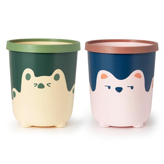 Coș de gunoi tăiat multifuncțional din plastic PP, de capacitate mare, cu aplicație largă, coș de gunoi pentru birou