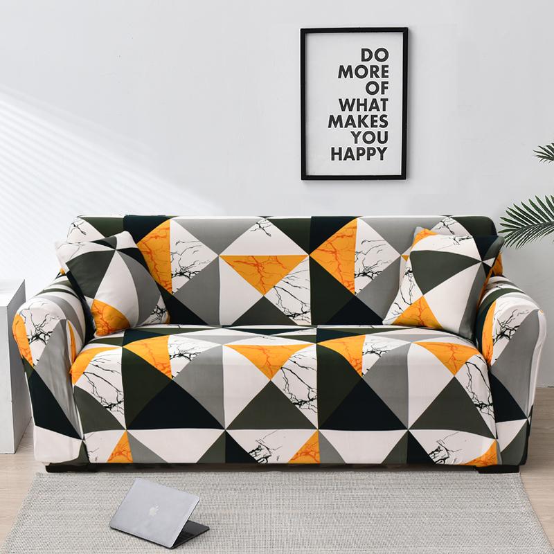 Stretch Sofa Covers for Living Room Anti Slip Sofa Slipcover with Elastic Bottom Pets Friendly Couch Cover Furniture Protector