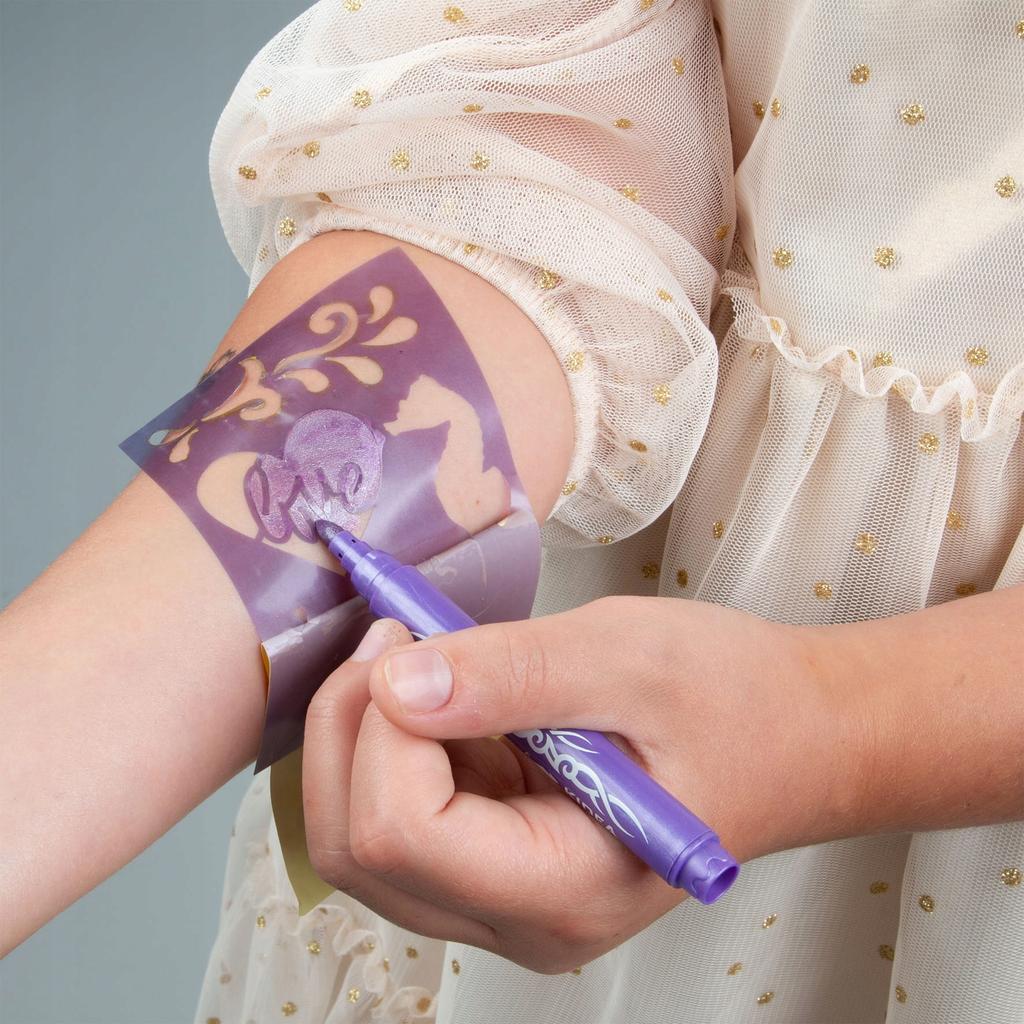 MARKERY DO TATUAŻU Z SZABLONAMI KIDEA 9888