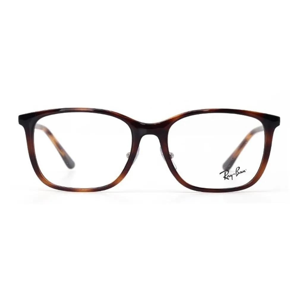 RB7168D 2012 55mm Ray-Ban Glasses Horn-rimmed Square Leopard Print RB7168D 2012 55mm