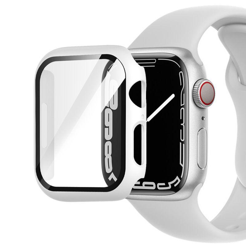 Langlebige PC-Hülle mit HD-Klarbildschirmschutz für Apple Watch Schützt vor versehentlichen Stürzen