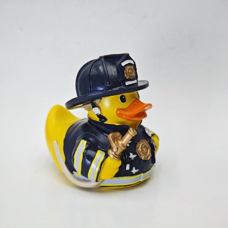 1736 Firefighter Duck Figurine Resin Animal Statue American Style Decor Gifting