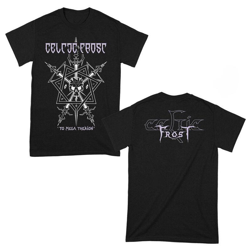 To Mega Therion Celtic Frost T-Shirt Men Women Vintage Metal Rock Band Graphic Tee 100% Cotton Summer Streetwear Top S разноцветный