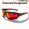 Outdoor Polarized Sunglasses for Men Narrow Frame Hiking Driving Sun Glasses UV400 Resistant Cycling Glasses for Women Goggles