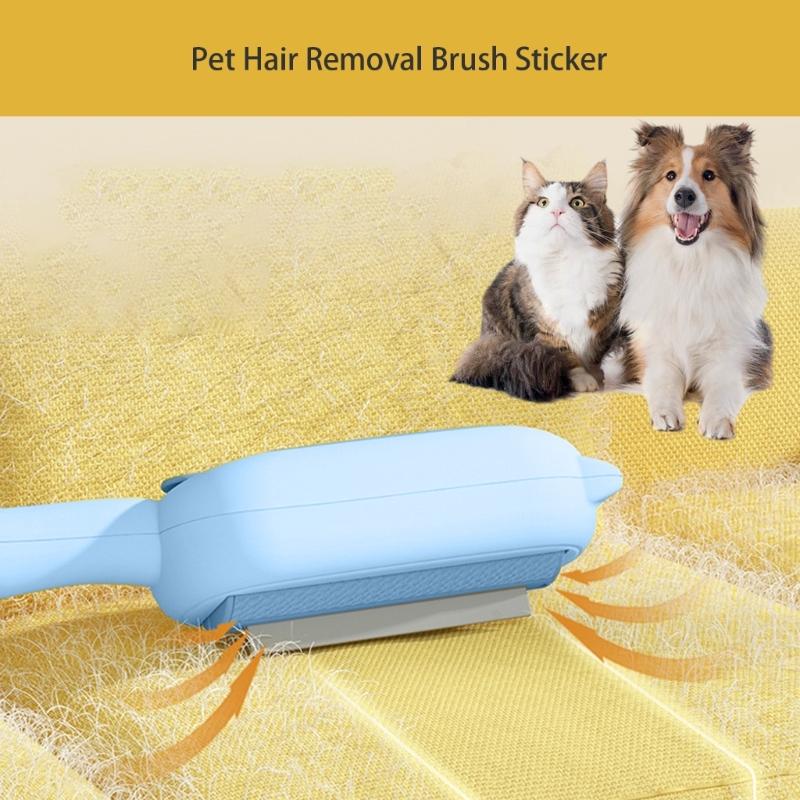 Cats Hair Remover Tool Cats Dogs for Carpet Couch Reusable Base Dog and Cats Hair Lint Roller Deshedding