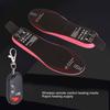 Heated Insoles   Cuttable Smart Remote Control USB Rechargeable Electric Heating Insoles for Men Women Outdoor