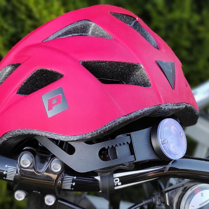 Kask Rowerowy Profex Męski Damski Regulowany Z Oświetleniem Led Roz. L/Xl