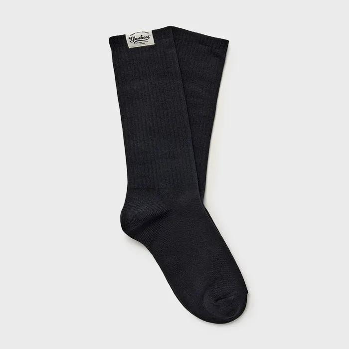 MLB Sportive Loose Fit High Socks NY (Black)