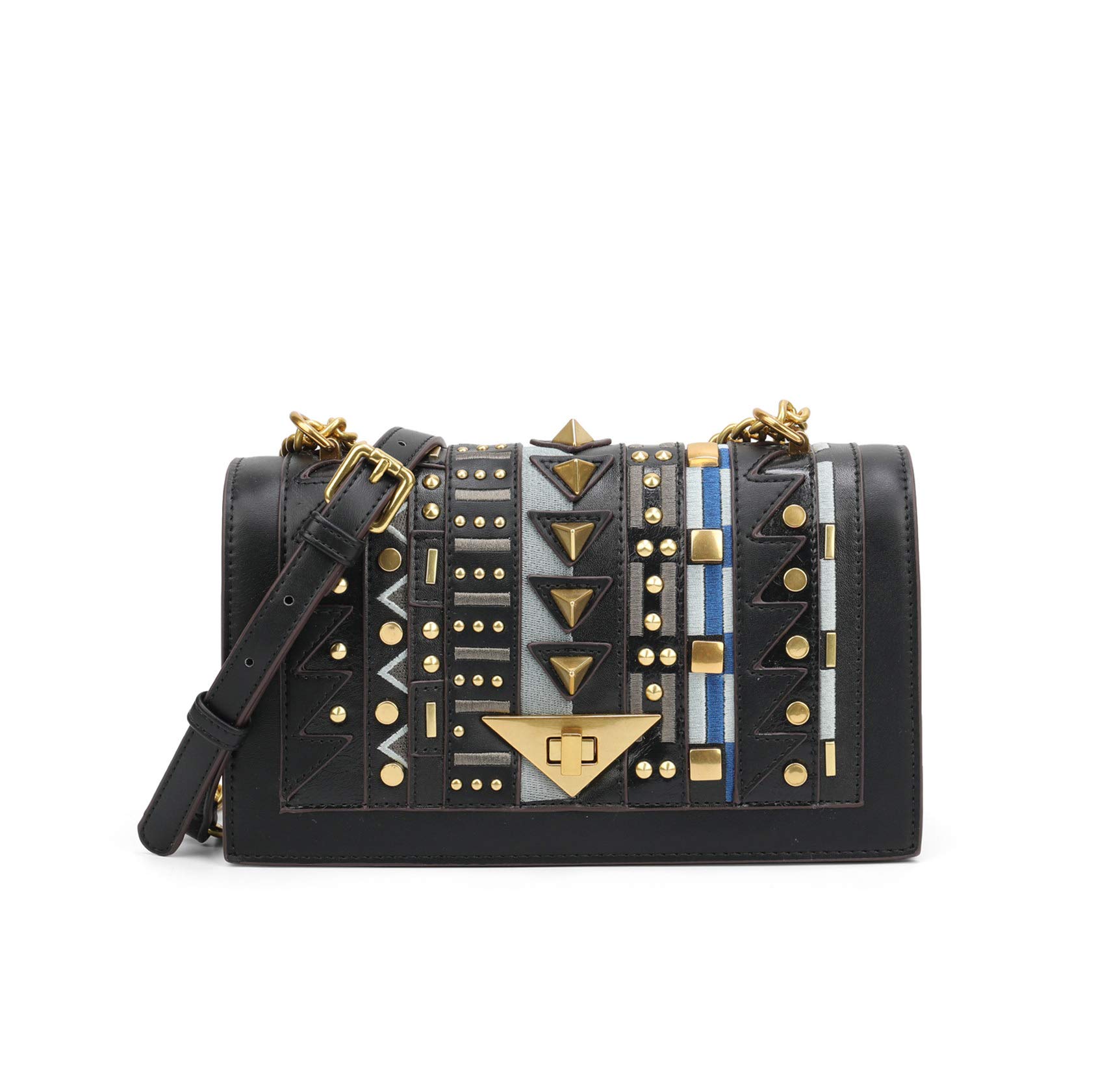 

DOODOO Sling Bags for Women Crossbody Shoulder Black 77239-01, Women s Bag, Handbag, Pochette, Bag, Tote, Wallet, 1-Piece Set, чёрный