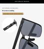 2024 Red Wolf Fifth Gen Screwless Nylon Polarized Square Sunglasses for Men, Model 7320