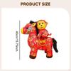 Chinese Horse Year Decorations Doll Car Ornaments Statue for Office Tabletop Blessing