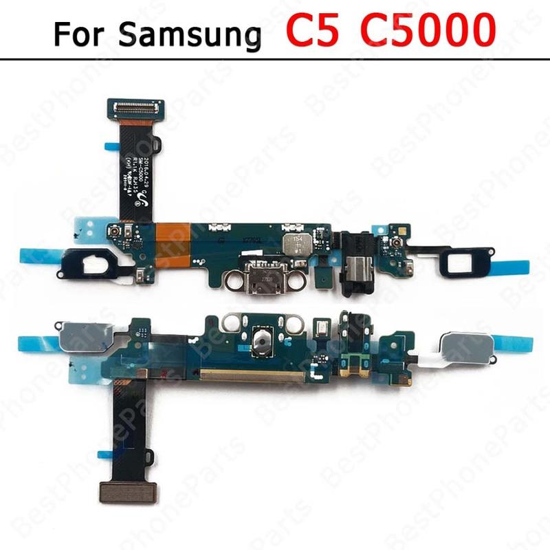 Charge Board For Samsung Galaxy C5 C7 C9 Pro E5 E7 F52 Z Flip Fold2 Usb Connector Charging Port Plate PCB Dock Parts