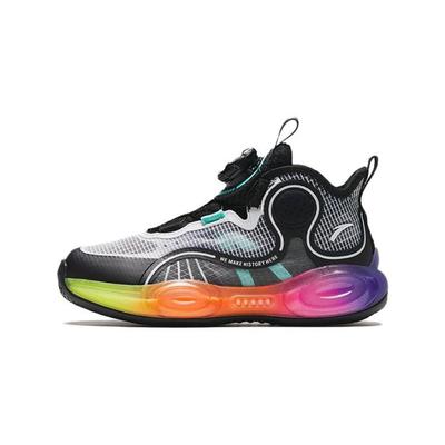 Kids Irregular 3.0 Fabric Shock Absorption Non-Slip Wear-Resistant Low-Top Basketball Shoes Kids Basketball Shoes Gray 312339956-6