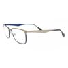 Full Rim Cat Eye Silver Smartbuy Collection Luciano Vl 335 M03 Fashion Men Eyeglasses