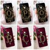 For Oppo A53 4G CPH2127 CPH2131 Cover For Oppo A53 4G Case Transparent Luxury Crown A-Z Letters 2D Flat Pattern Soft Phone Case
