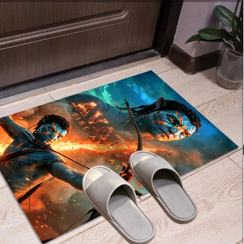 Tappeto con Motivo Avatar, Tappetino da Interno/Esterno, per Picnic, Sala Giochi, Camera da Letto, Ufficio, Soggiorno, Tappeto Decorazione Casa, Regalo di Compleanno