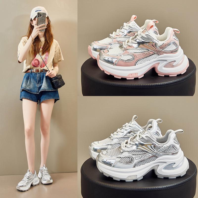 Женские повседневные кроссовки на массивной платформе — фото 4