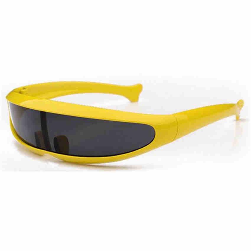 Personality Kids Sunglasses Laser Glasses Robots Glasses Child Eyewear UV400 Protrecter Mirrored