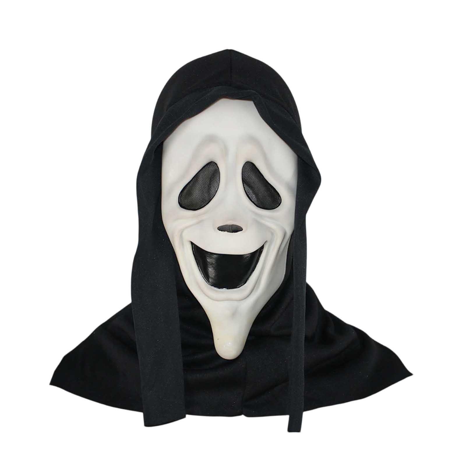 

Хэллоуин Темная Ролевая Маска, Подходящая Латексная Маска Ужасов Смешная Маска One Size чёрный