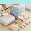 Modern Nonwoven Blanket Storage Bag With Zipper Seal For Bedroom Organization