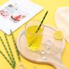 25pcs Eco-Friendly Decoration Wedding Paper Tubes Bamboo Straws Party Supplies Drinking Tubes