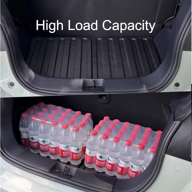 For Leapmotor T03 2024 Trunk Storage Box Trunk Cover Partition Stress-resistant Organizer Tray Car Interior Accessories