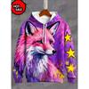 Modische Tier-Kapuzenpullover Für Mann Tiger 3D-Druck Herbst Sweatshirt Hoodie Street Casual Sweatshirt Y2K Übergroß Unisex Kleidung