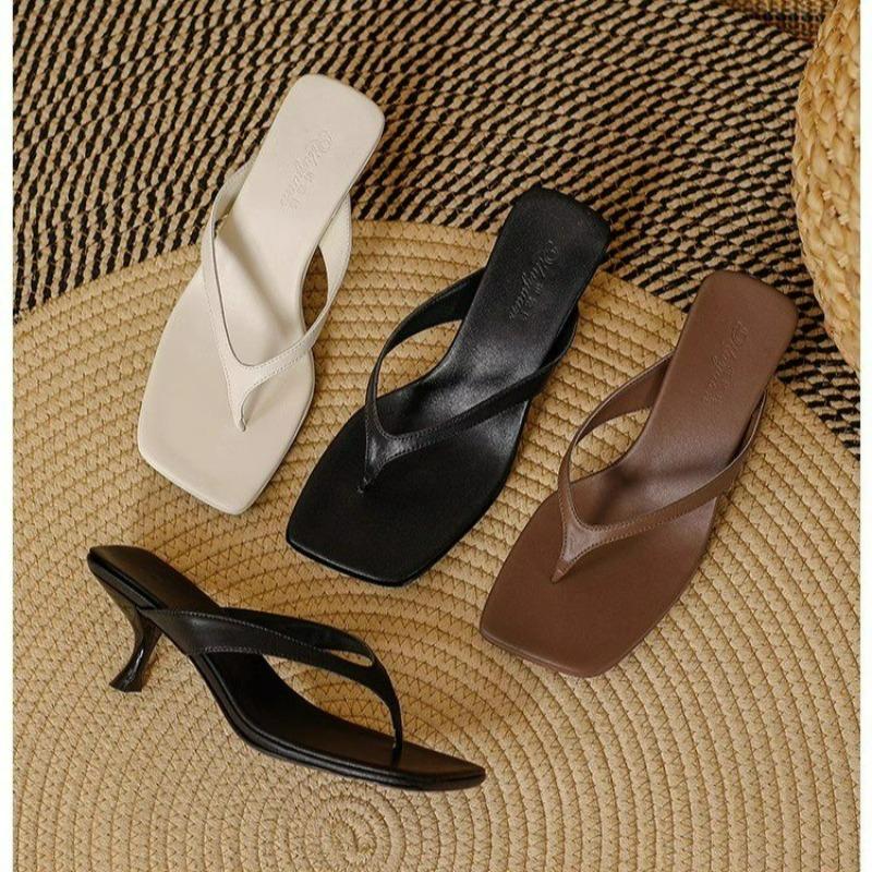 Women Summer Sexy High Heels Sandals Slides Ladies Fashion Pumps Flip Flops Luxury Slippers Shoes Party Club Beach Holiday Casual Comfortable